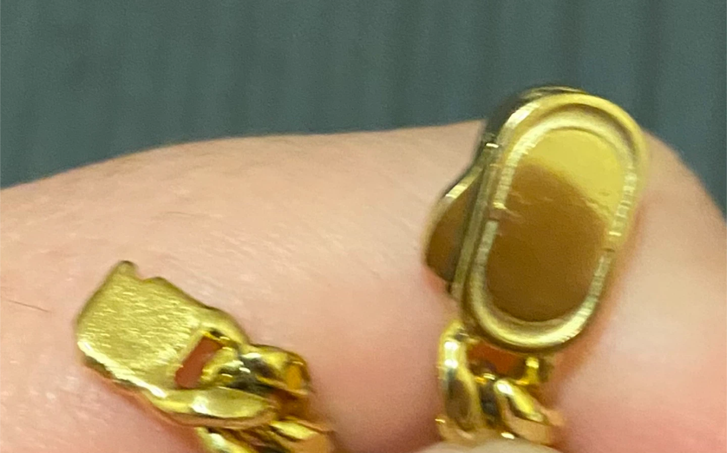 Craftd Plated Gold Cuban Link Bracelet - photo 3