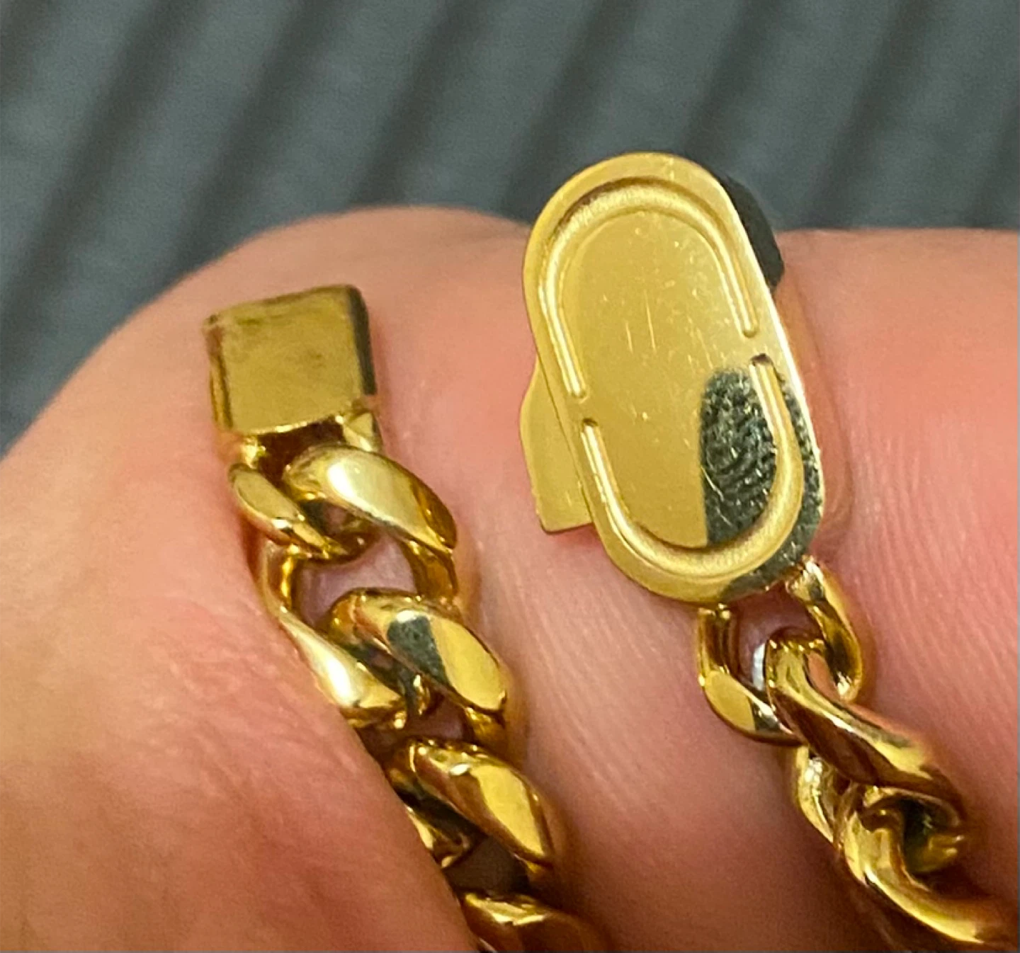 Craftd Plated Gold Cuban Chain - photo 2
