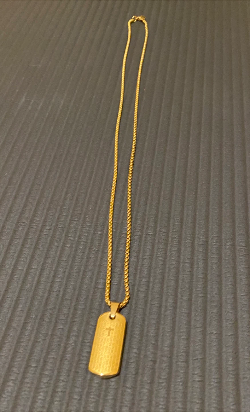 Bible Verse Chains (Plated Gold and Silver) - photo 3