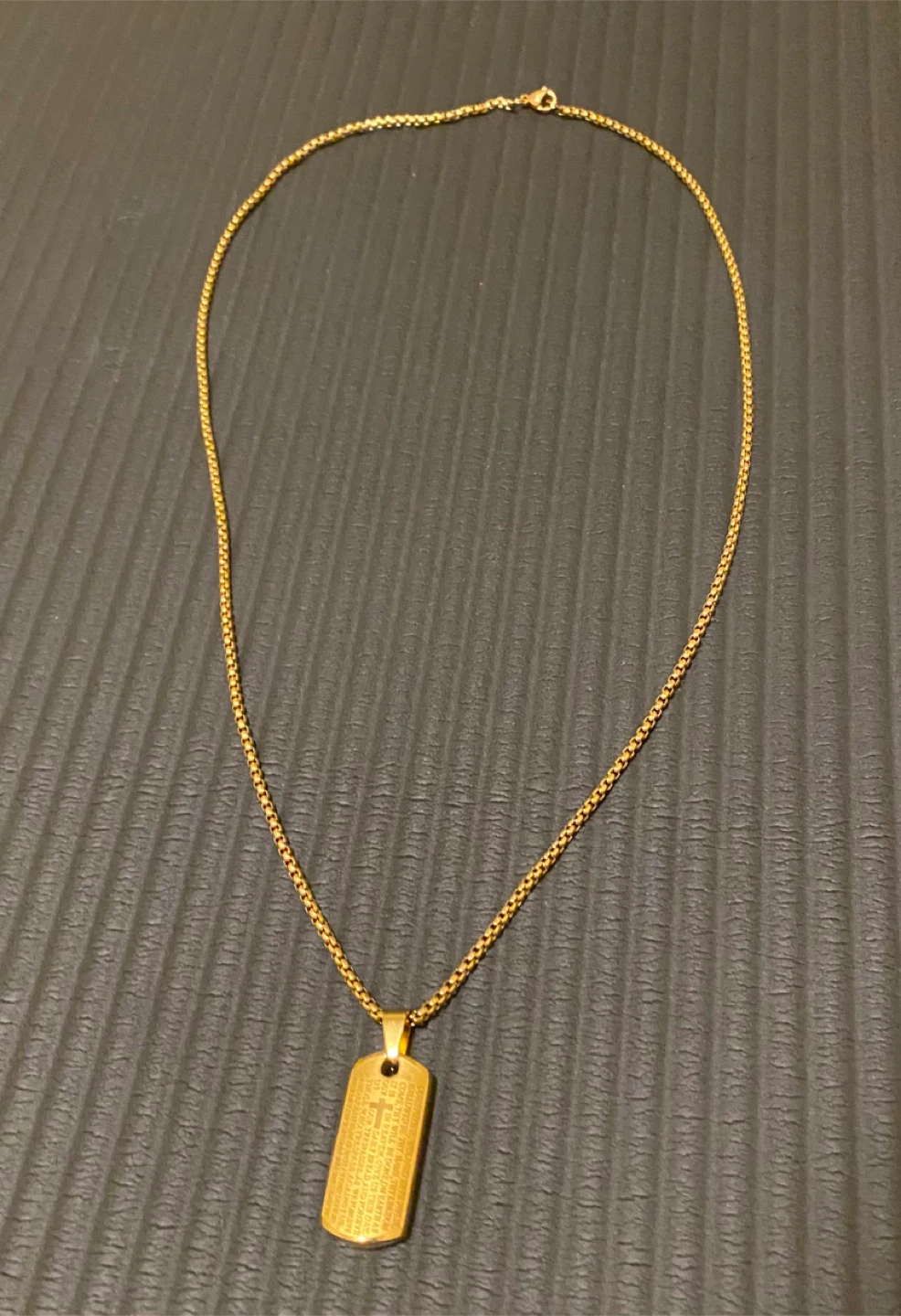 Bible Verse Chains (Plated Gold and Silver)