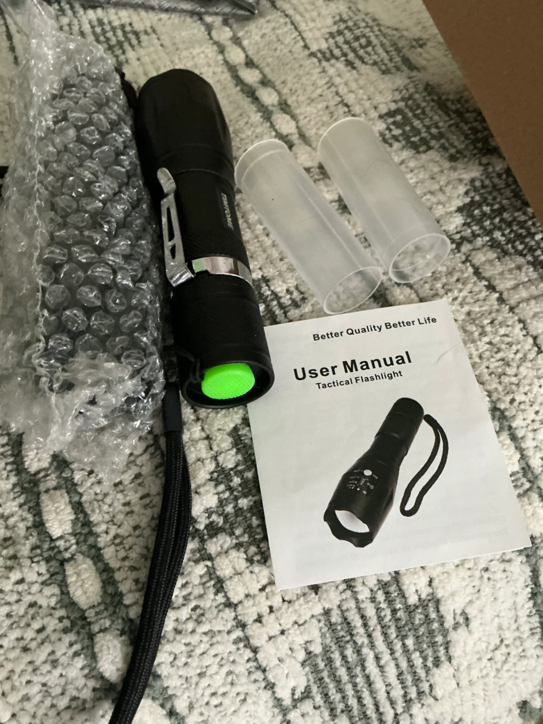 TIMTOME Tactical Flashlight with User Manual - photo 2