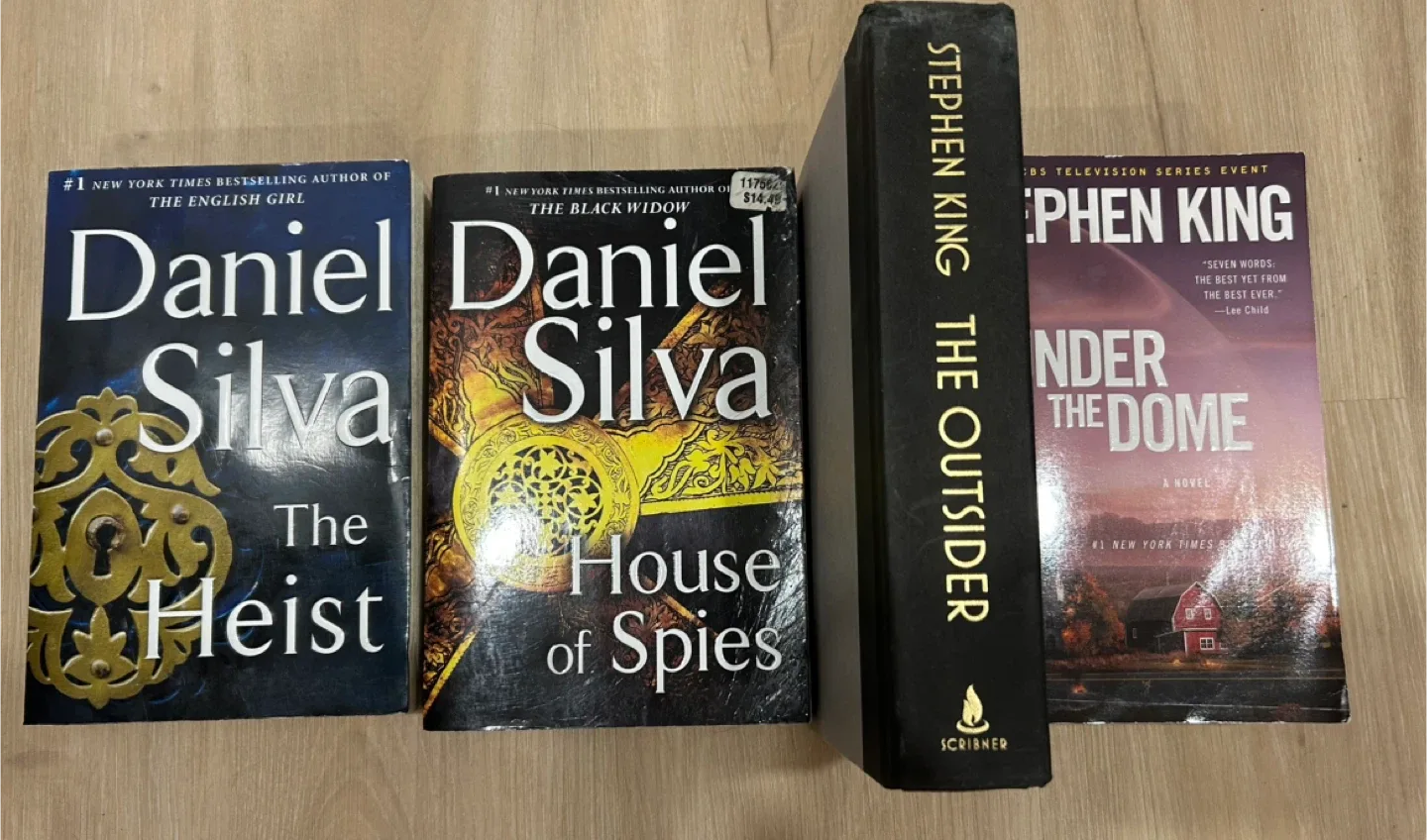 David Silva and Stephen King Books