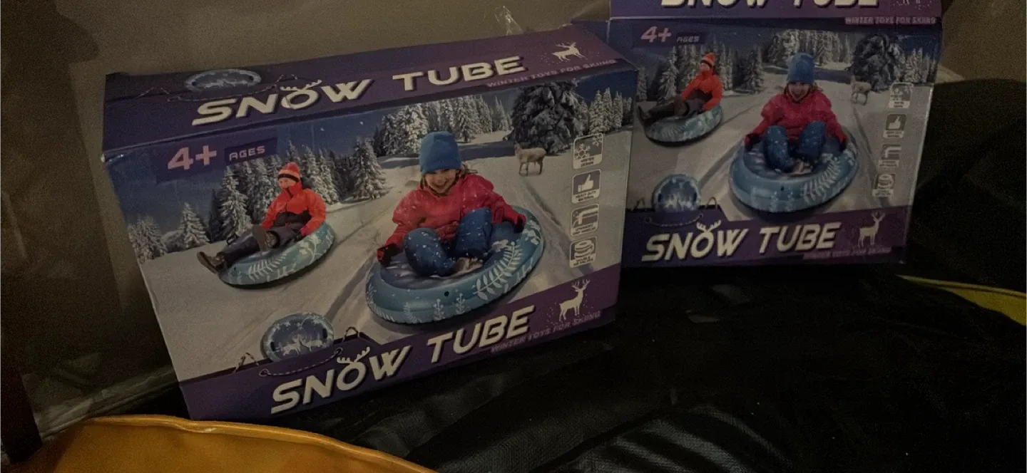 snow tube for kids 37”x37”