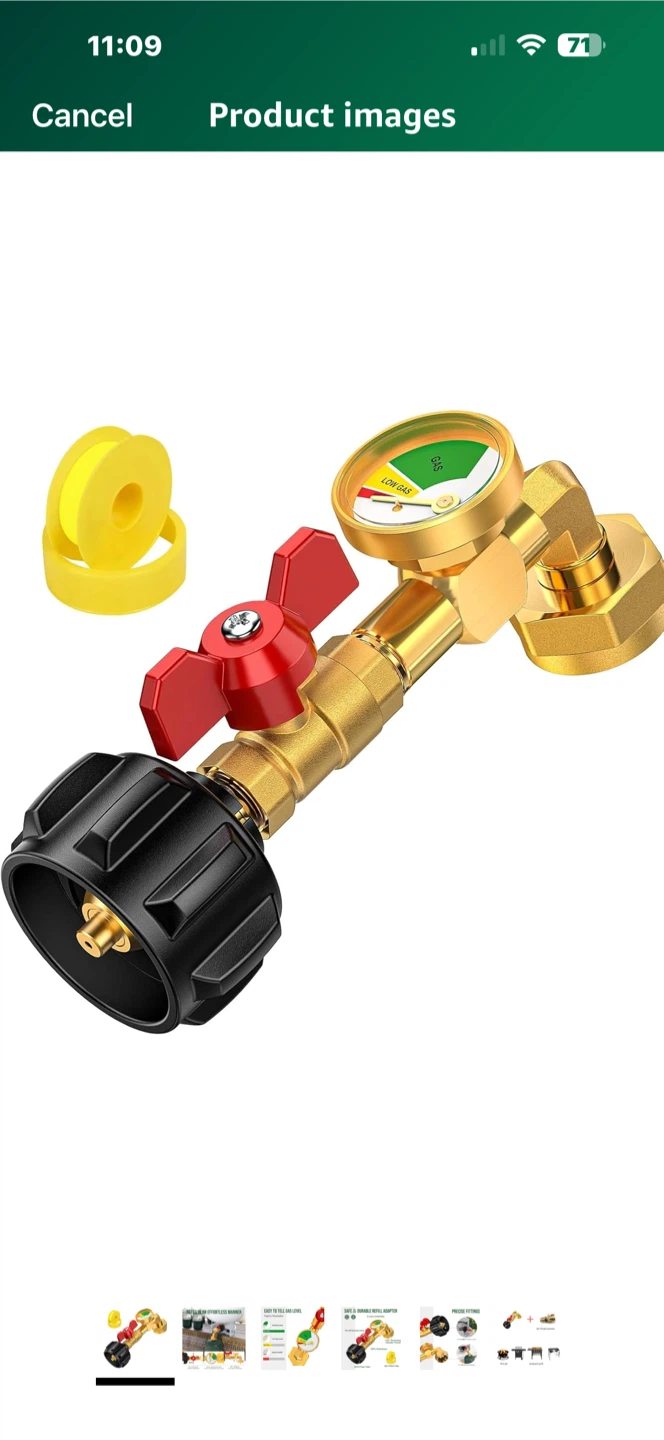 Propane Refill Adapter - photo 2