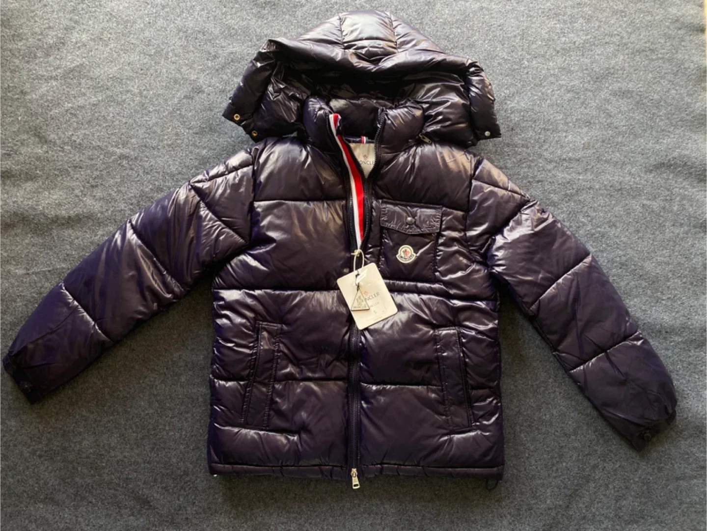 Moncler Black Puffer Jacket image indicator(3)