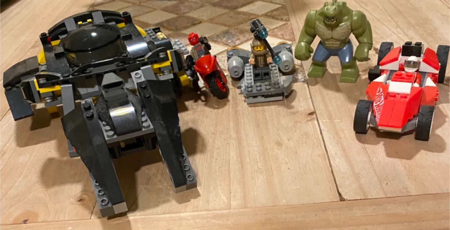 LEGO Lot – Minifigures, Vehicles, Batmobile, Star Wars + More - photo 3