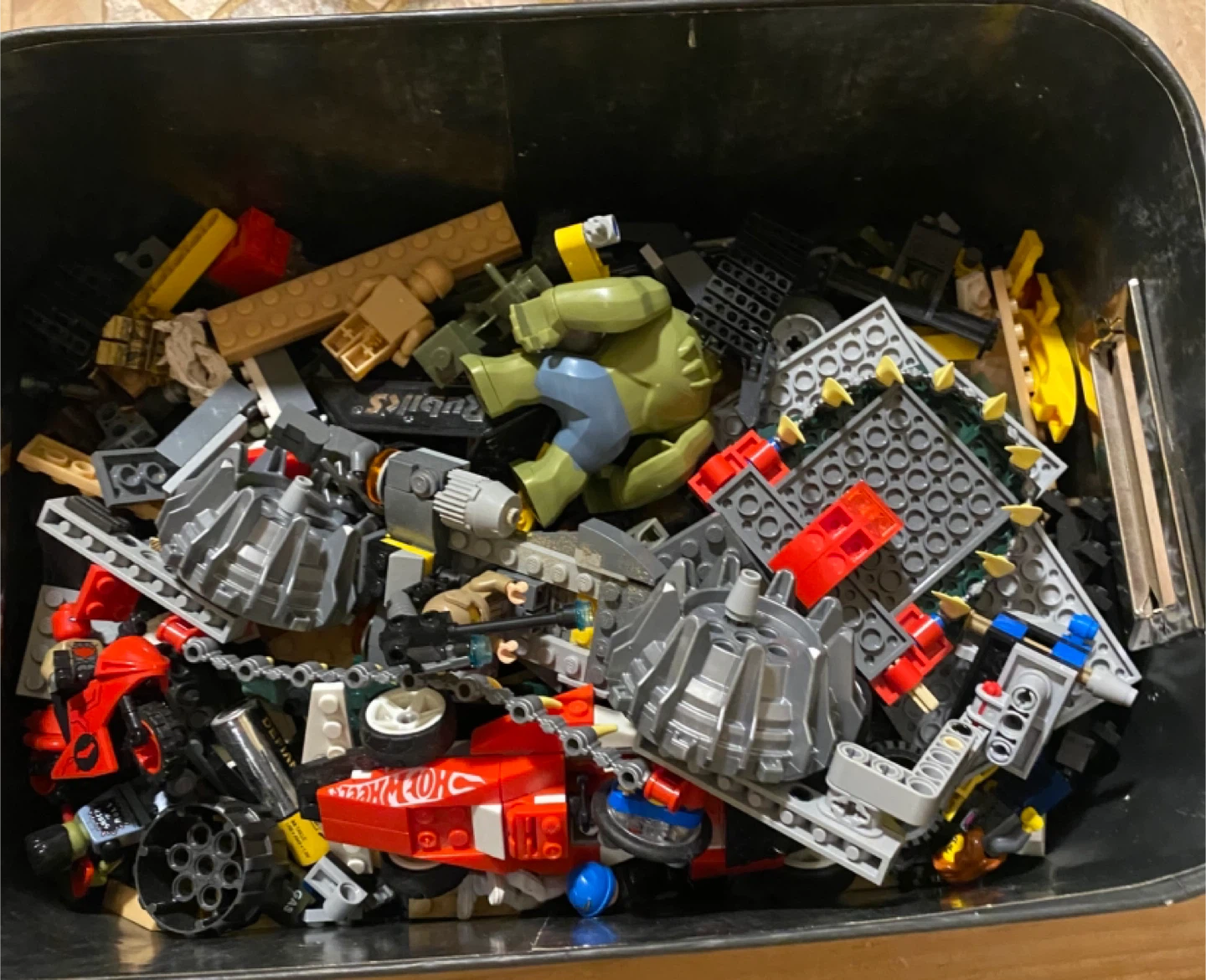 LEGO Lot – Minifigures, Vehicles, Batmobile, Star Wars + More - photo 2