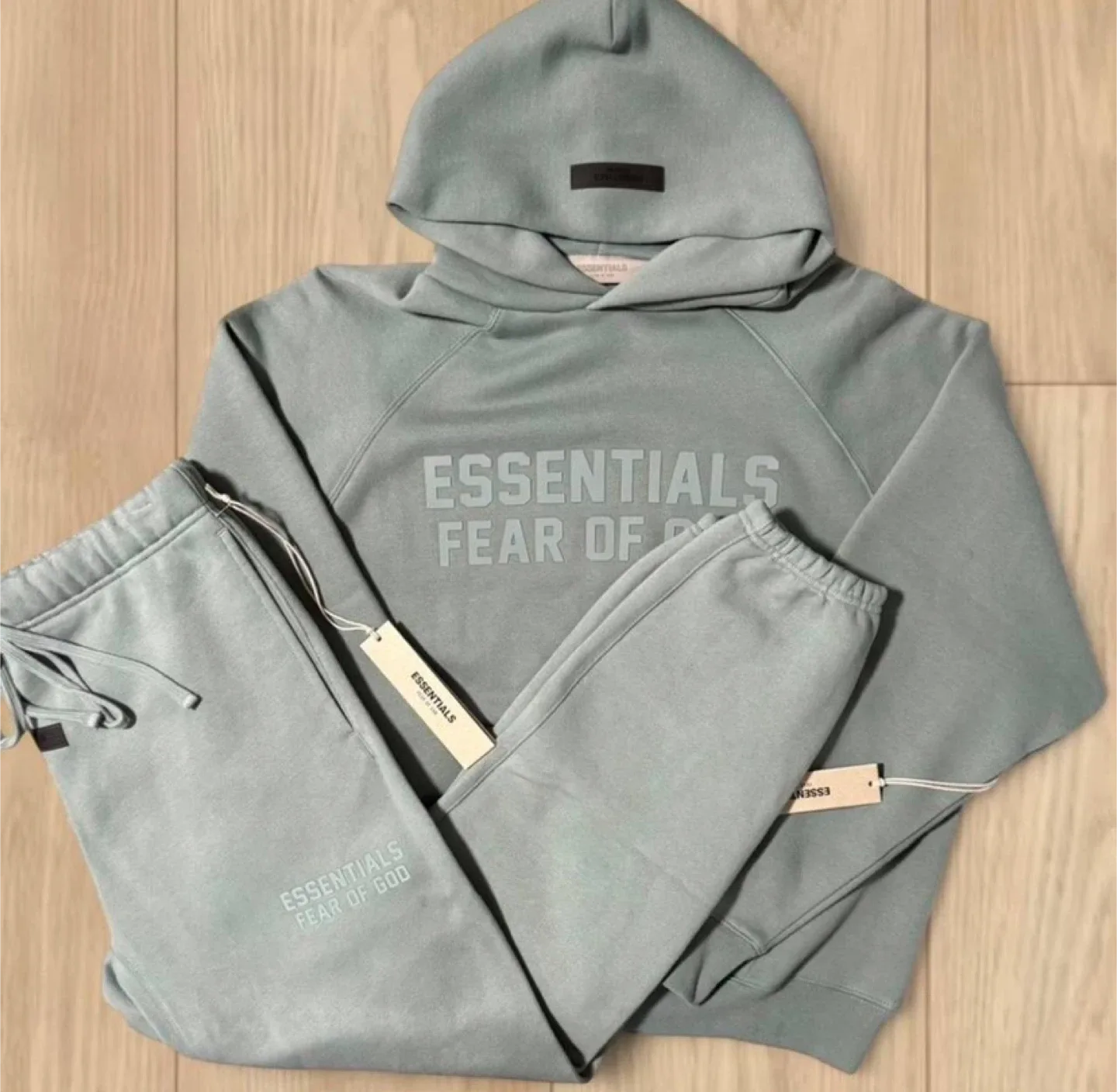 Essentials Fear Of God Sycamore Hoodie & Sweatpants Set