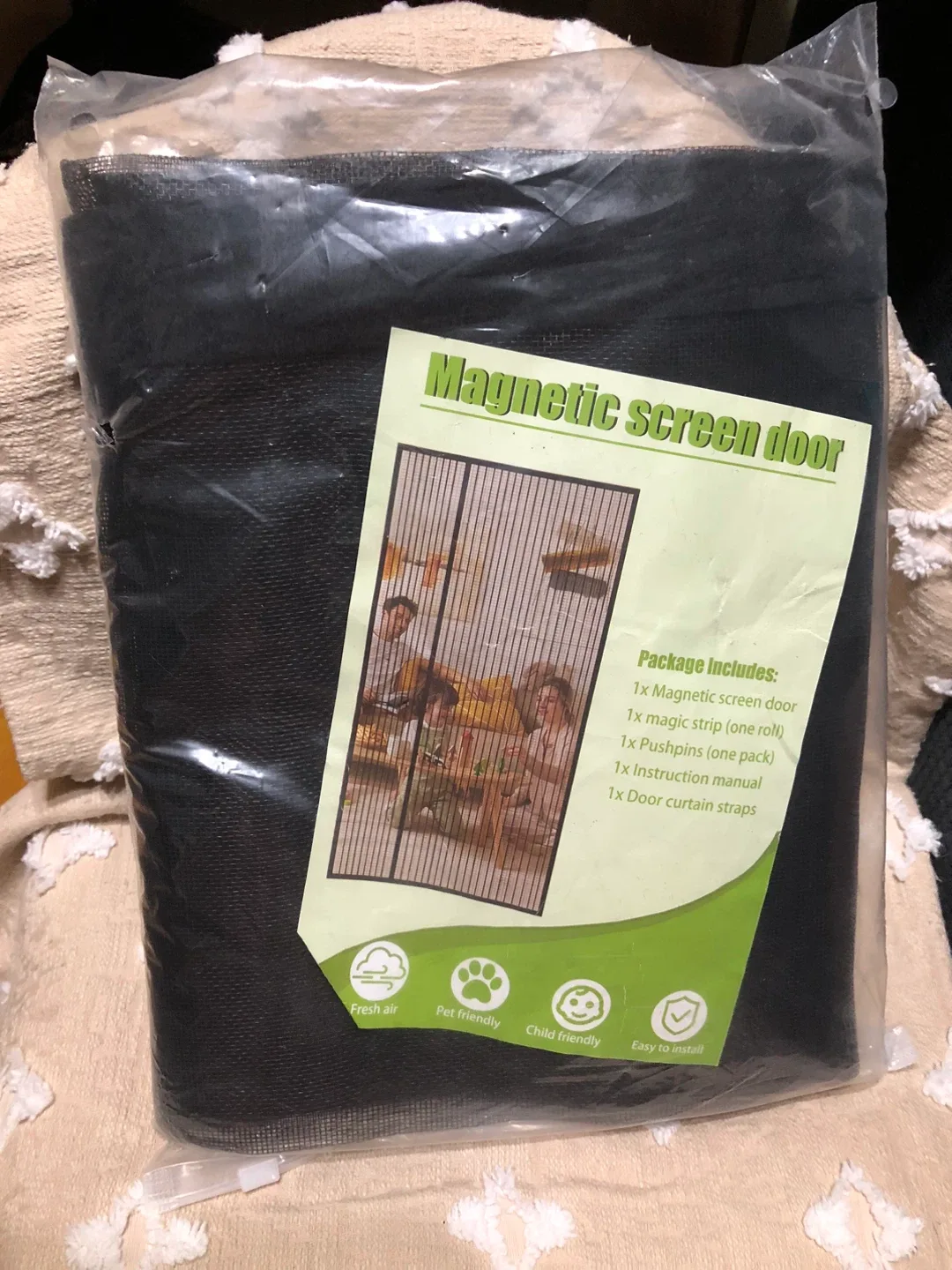 New MATADAKUL Magnetic Screen Door 28x80 inch image indicator(8)