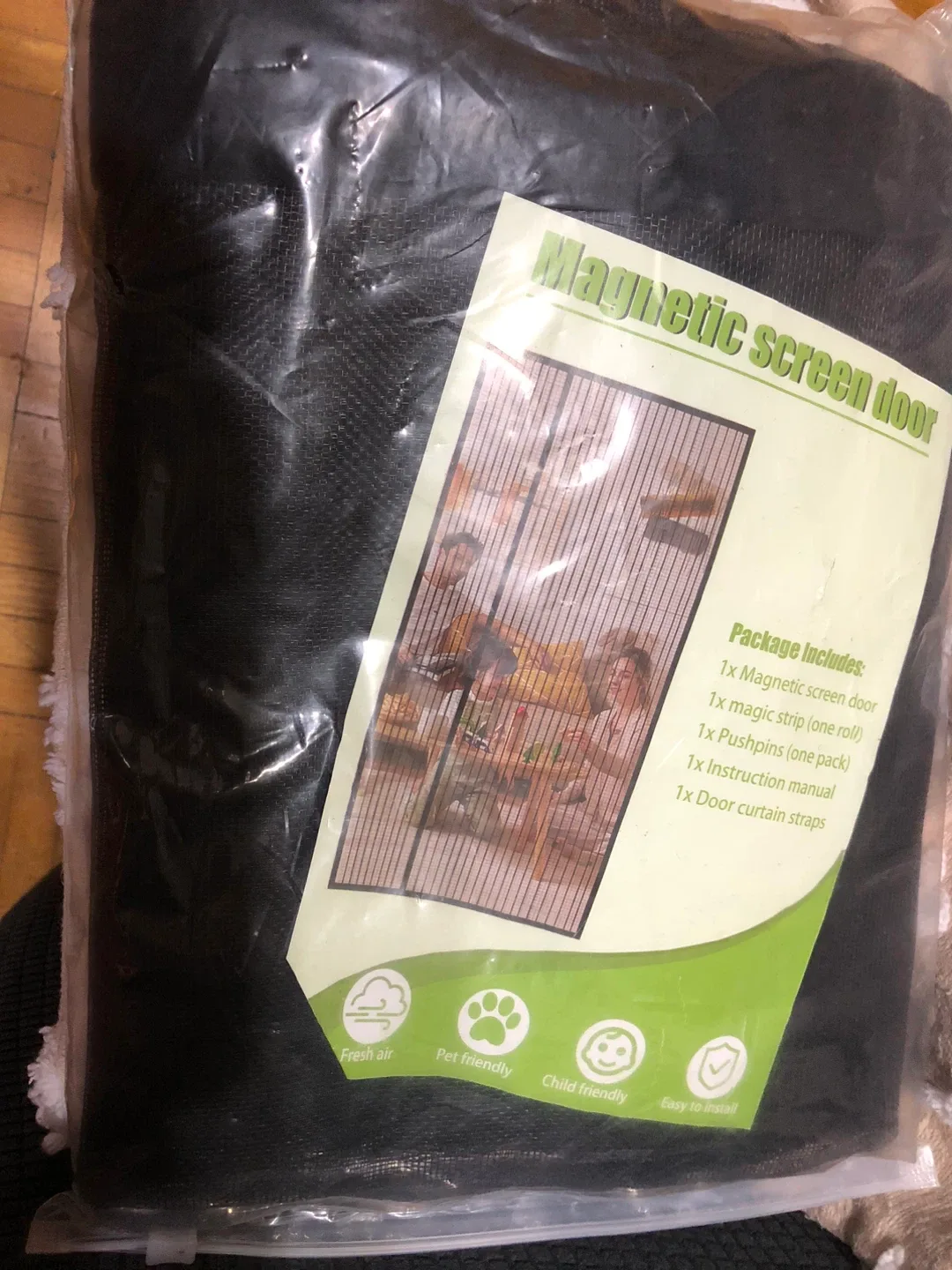 New MATADAKUL Magnetic Screen Door 28x80 inch image indicator(7)