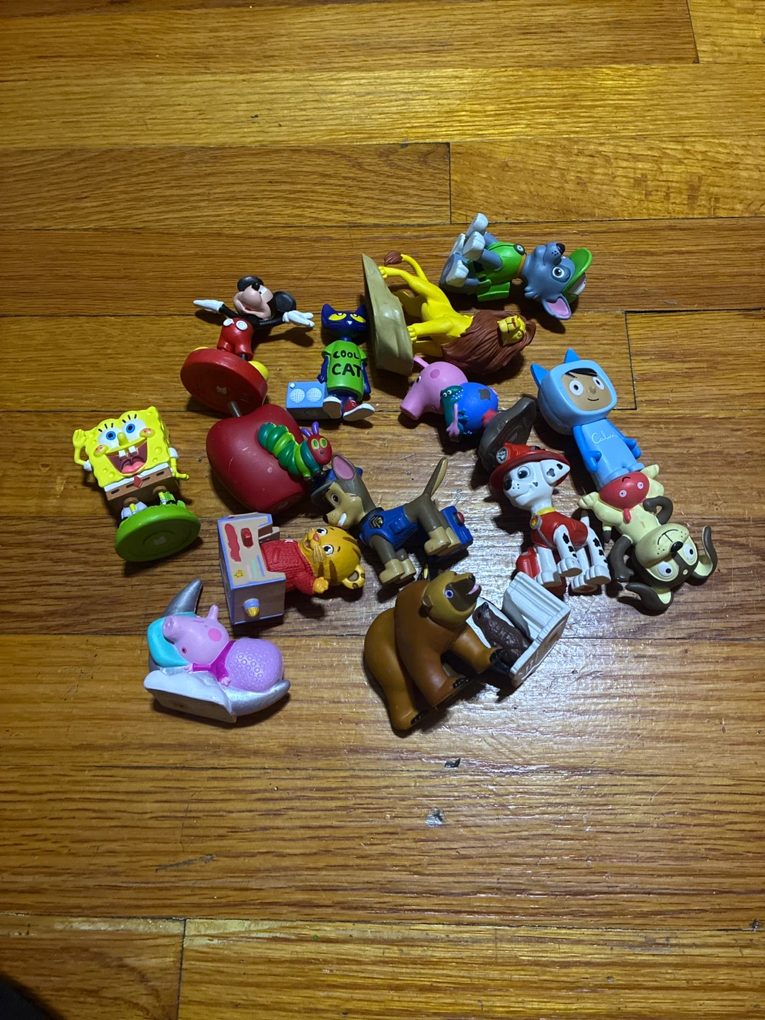 Lot of Assorted Toy Figurines