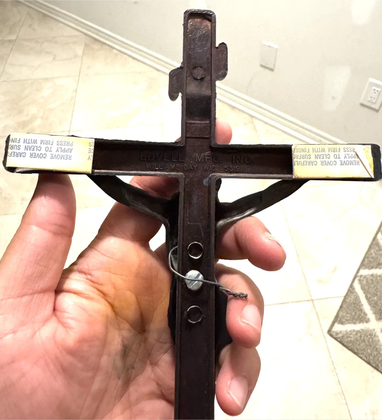 Lovell MFG Crucifix image indicator(3)