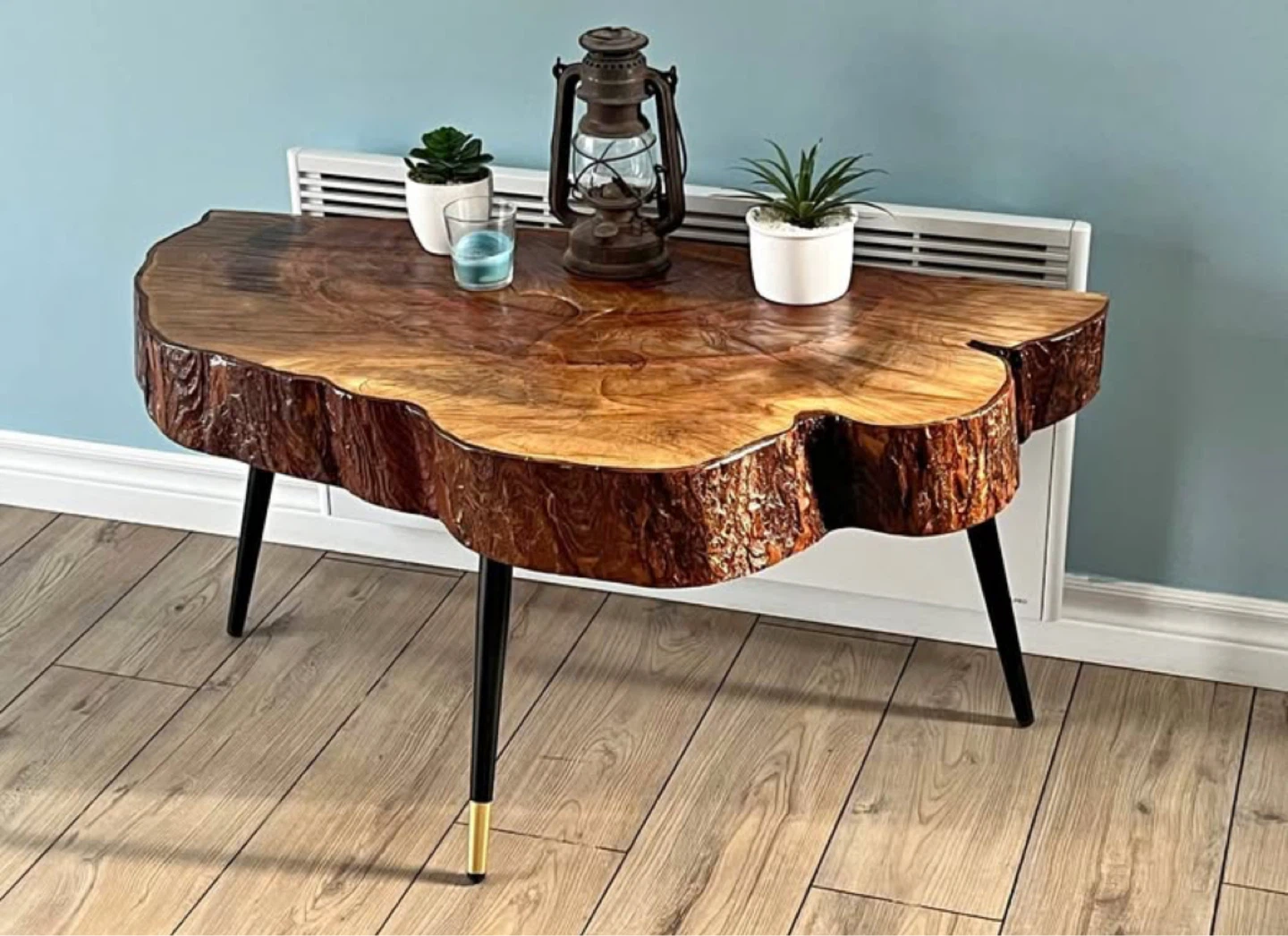 Live Edge Wood Coffee Table real wood need to sell asap - photo 4