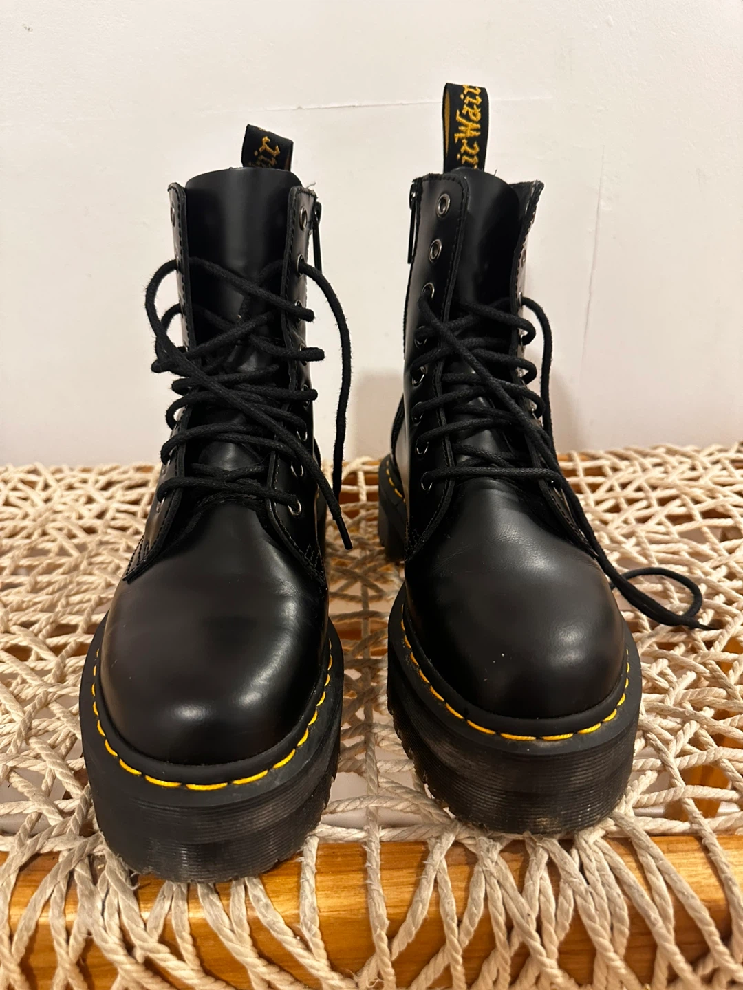 Dr Martens Jadon platform boots size 7 women
