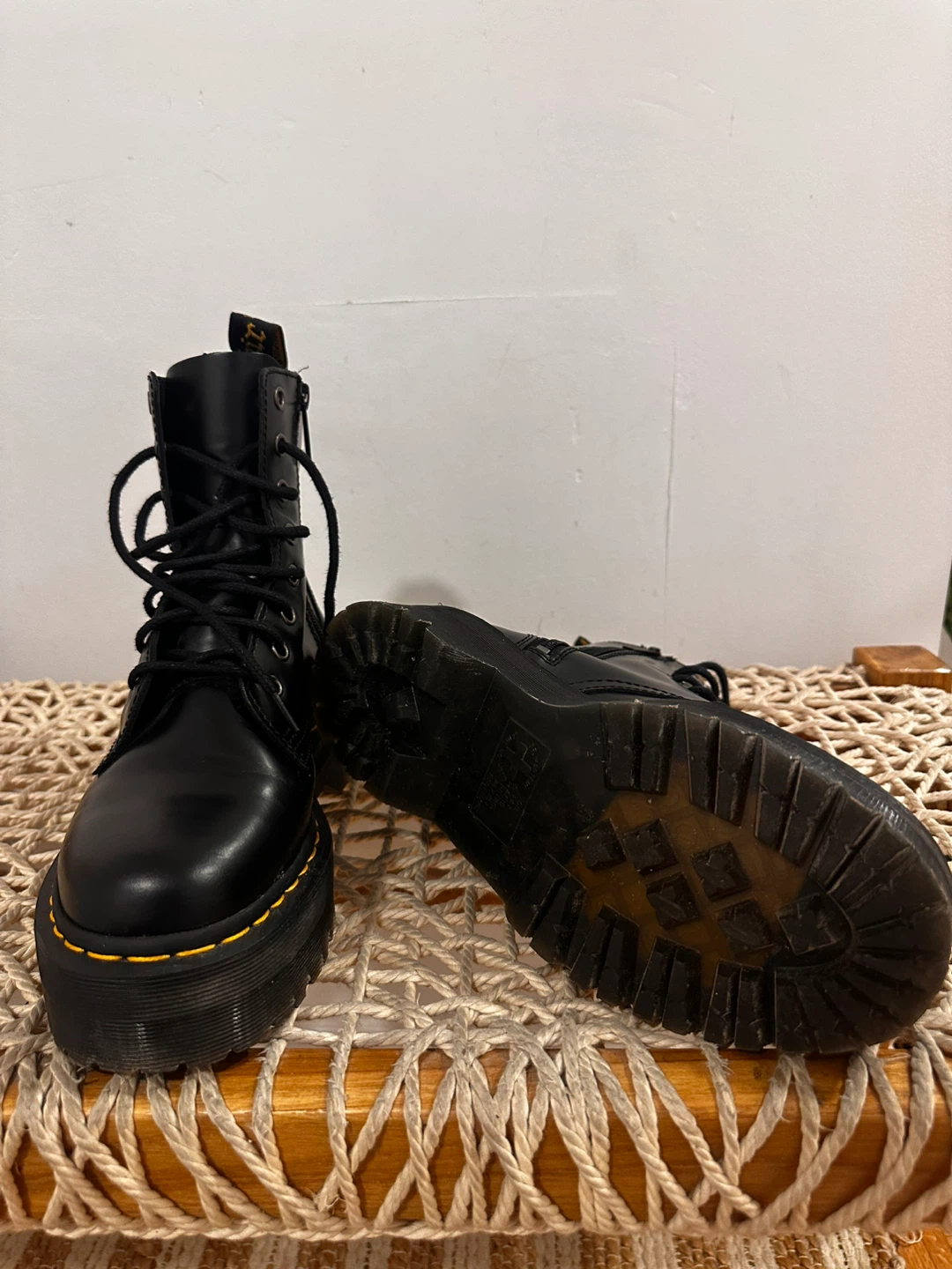 Dr Martens Jadon platform boots size 7 women - photo 2