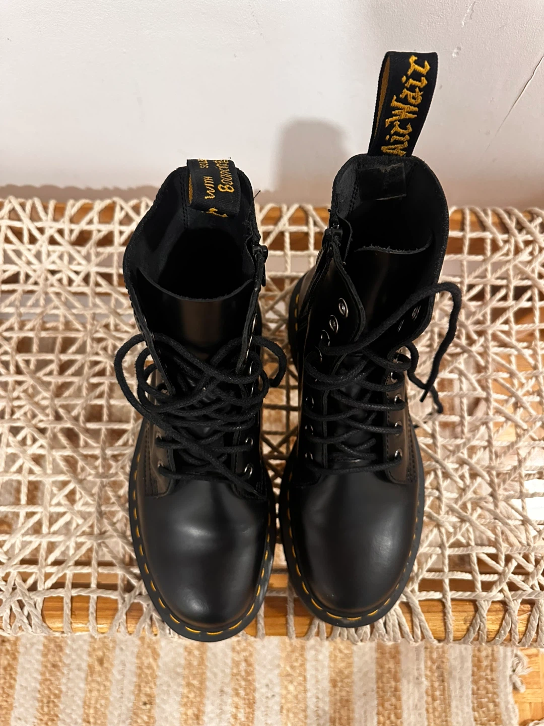 Dr Martens Jadon platform boots size 7 women - photo 3