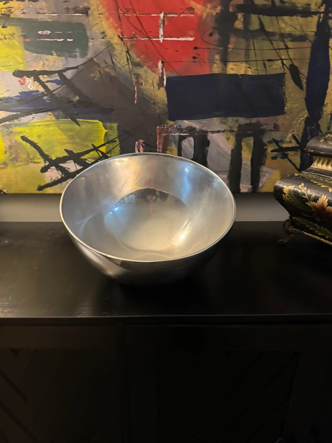 Nambe 649 Silver Bowl