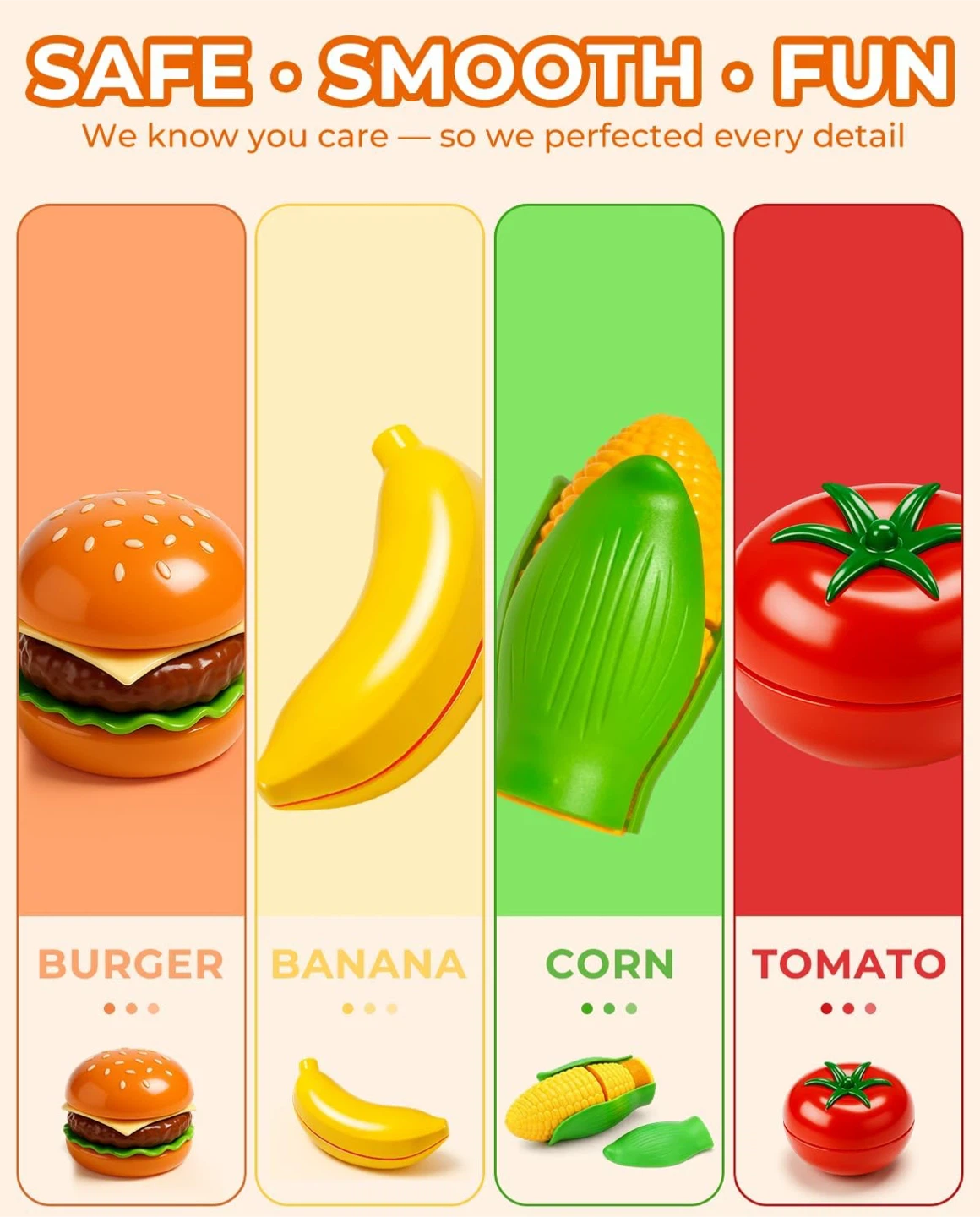 120 PCS Play Food Set - photo 3