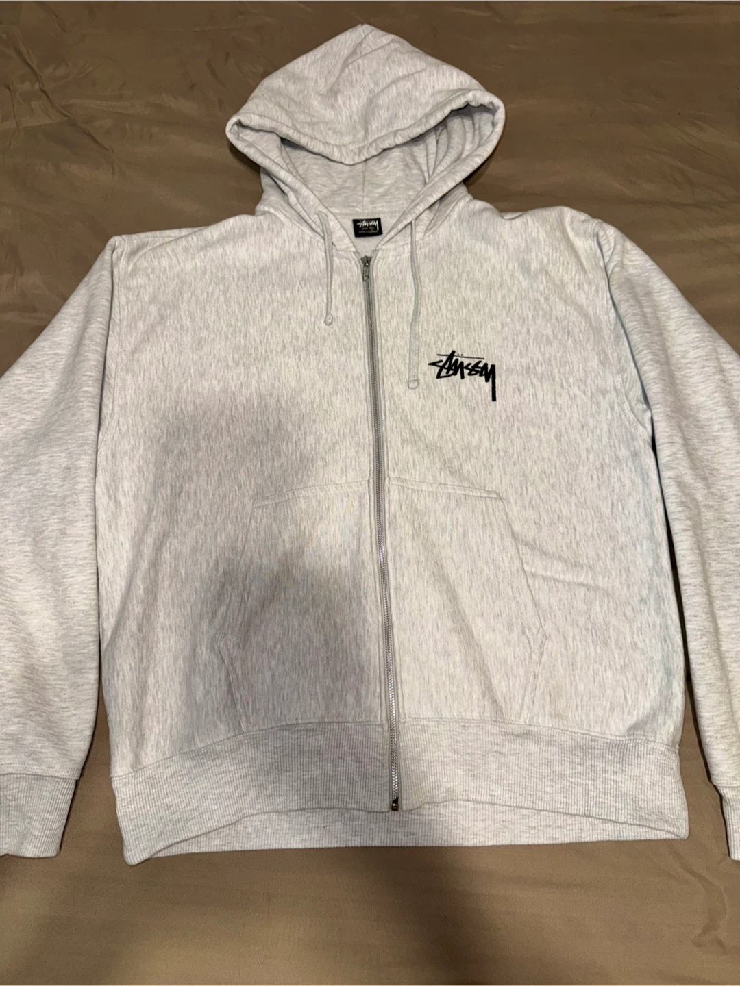Stussy Burning logo Full zip Hoodie XL - photo 2