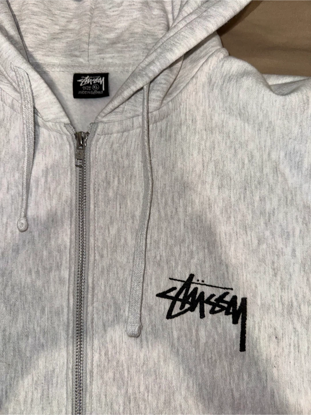 Stussy Burning logo Full zip Hoodie XL - photo 3