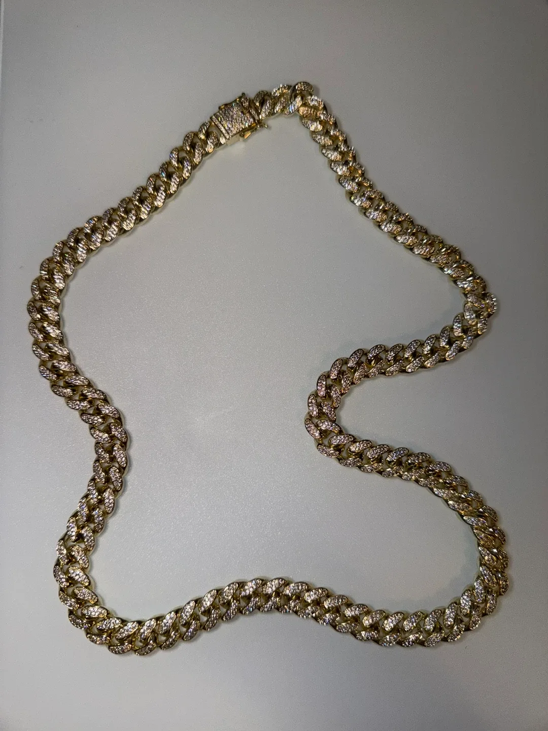 Gold Plated Cuban Link Chain