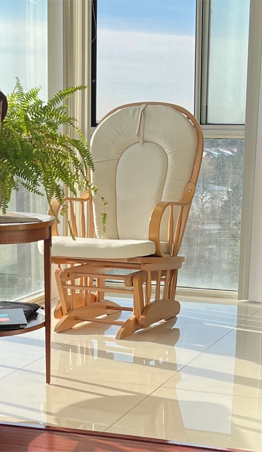 Glider Rocking Chair with Cushion - photo 3