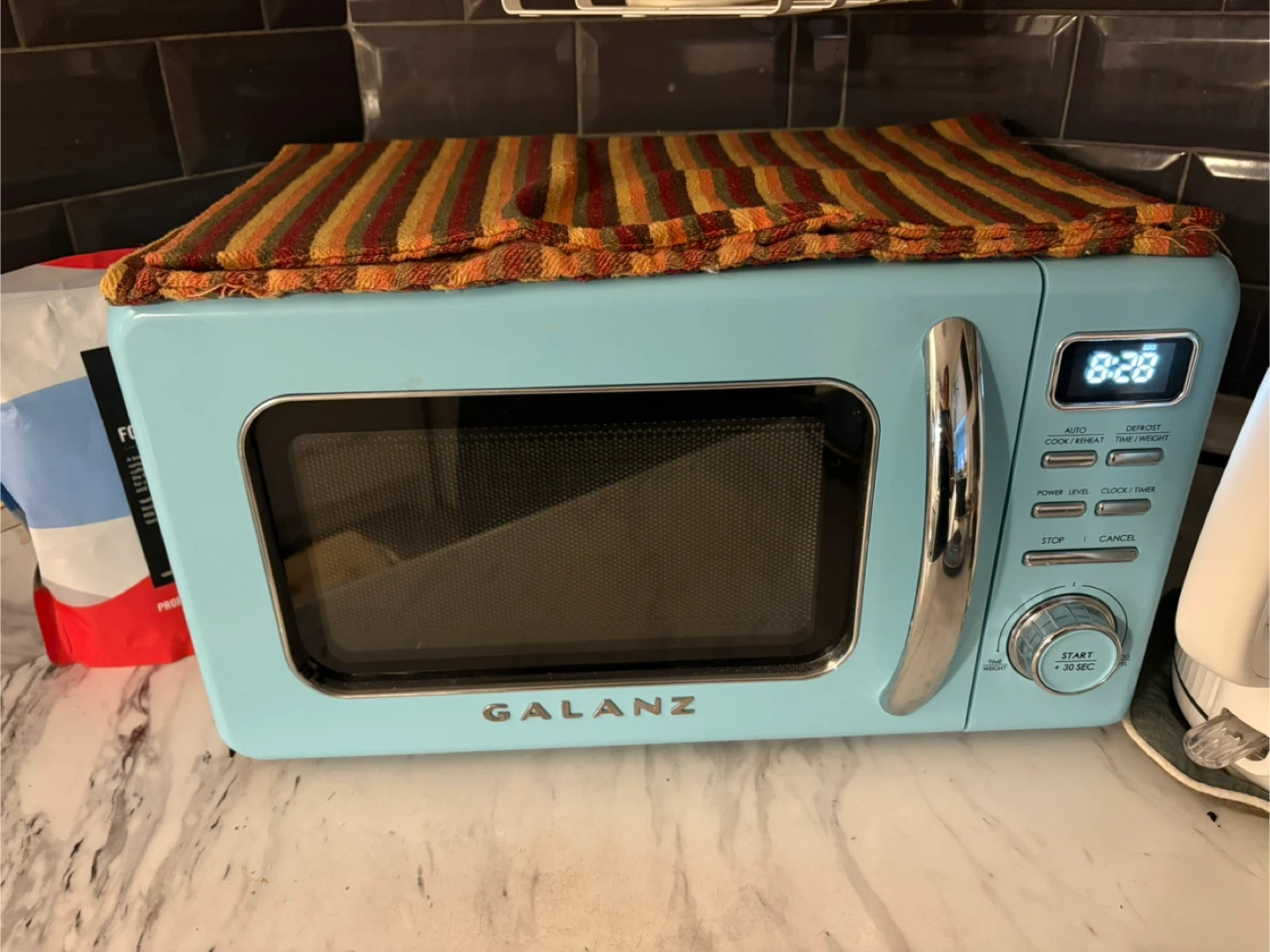 Galanz Retro Countertop Microwave - Light Blue