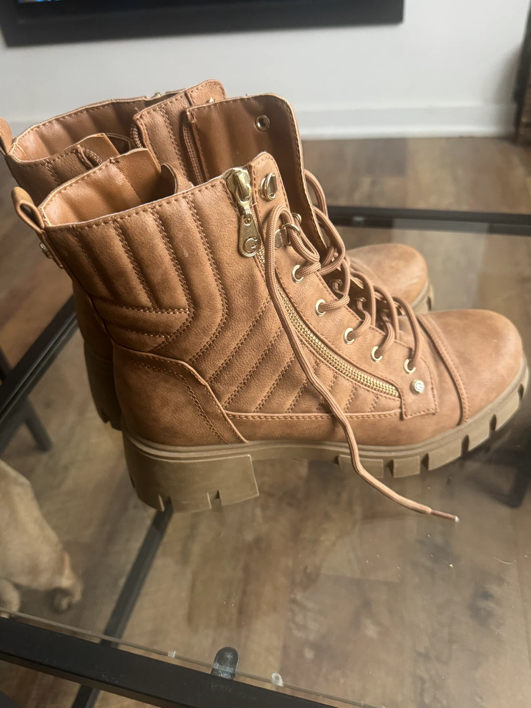Guess Los Angeles Brown Boots - Size 10M - photo 3
