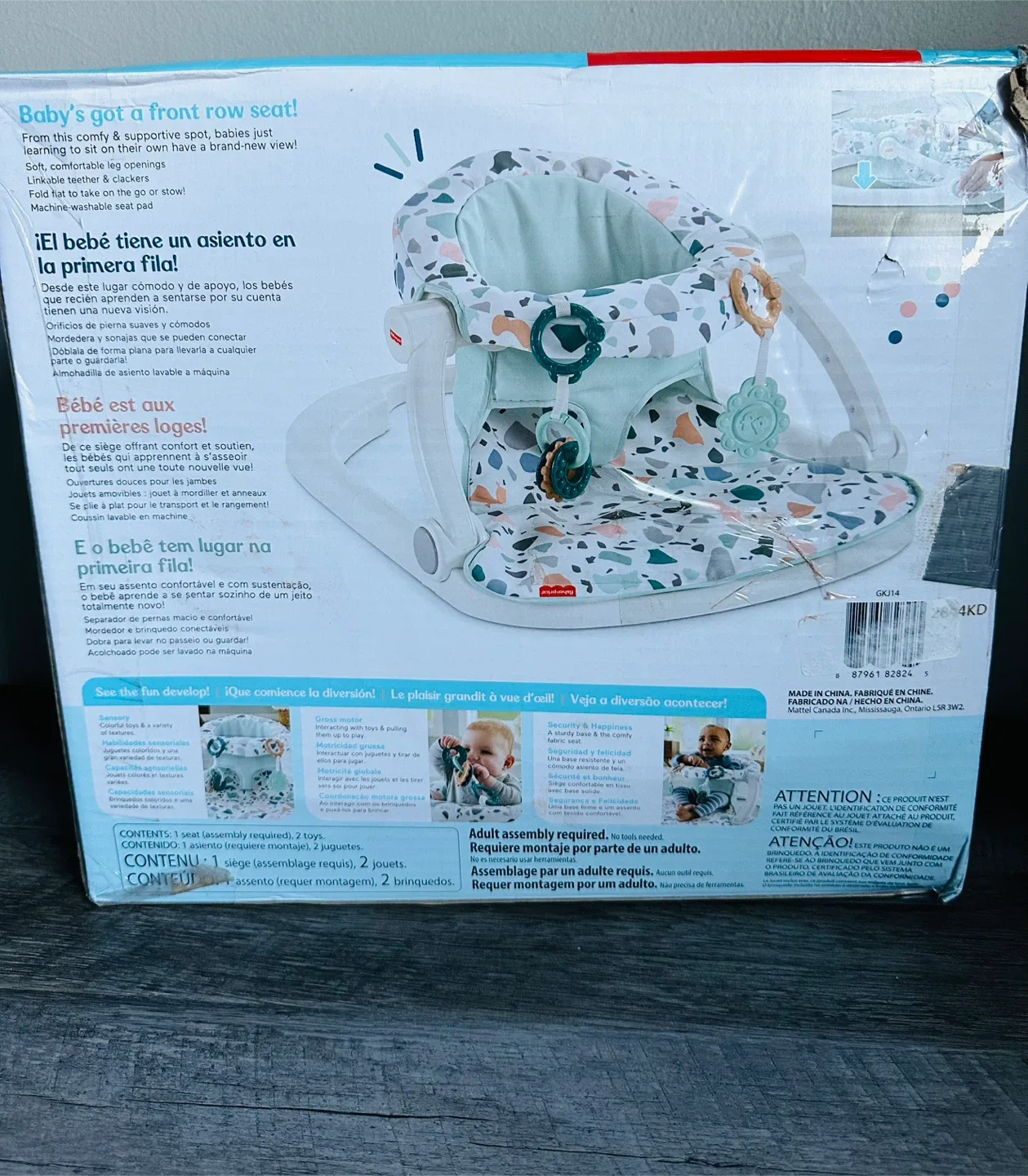 Fisher-Price Sit-Me-Up Floor Seat image indicator(2)