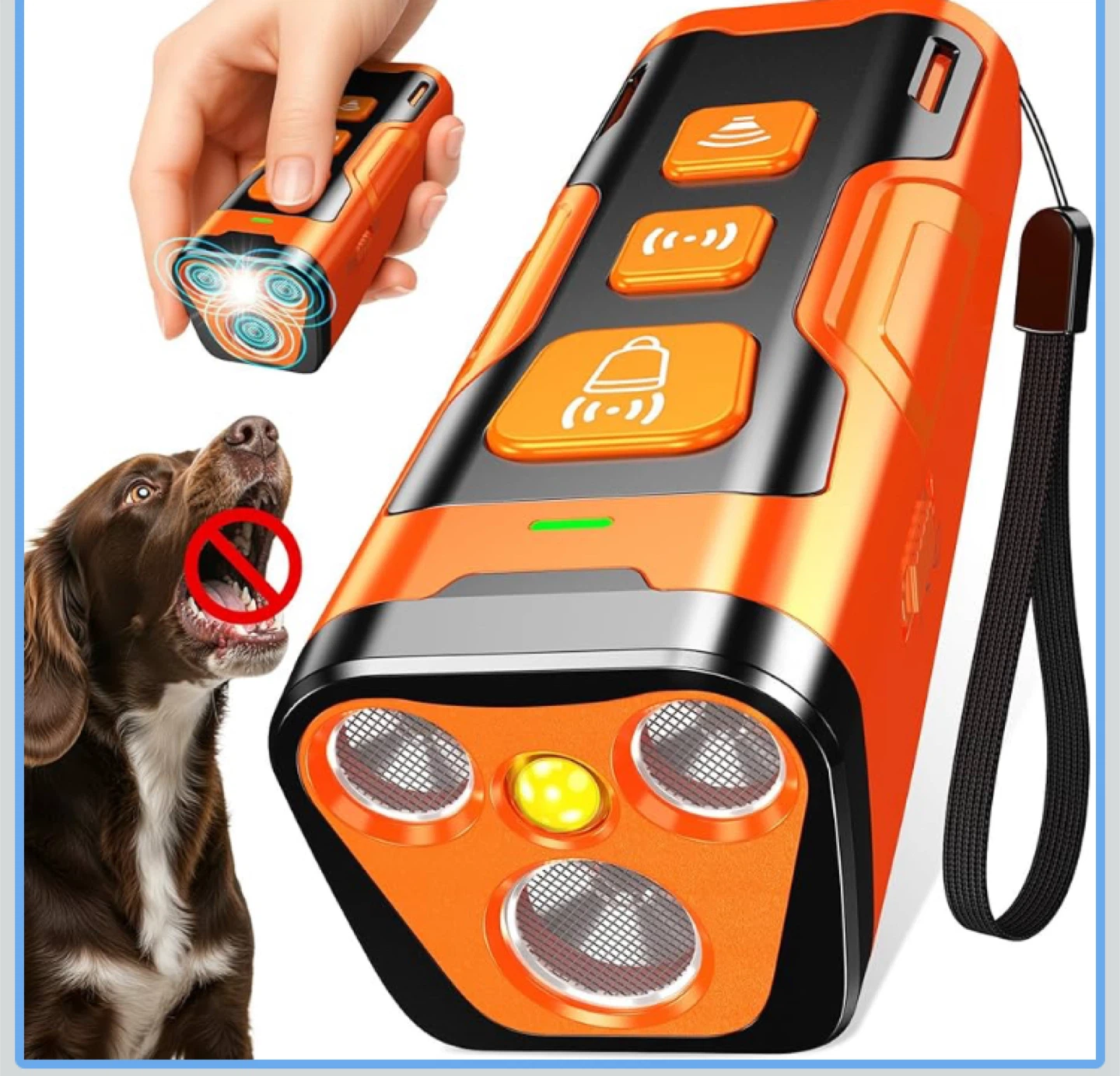 Ultrasonic Dog Bark Deterrent Device