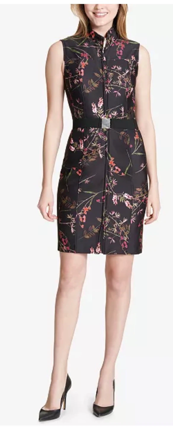 Tommy Hilfiger Floral Print Dress - Size 14