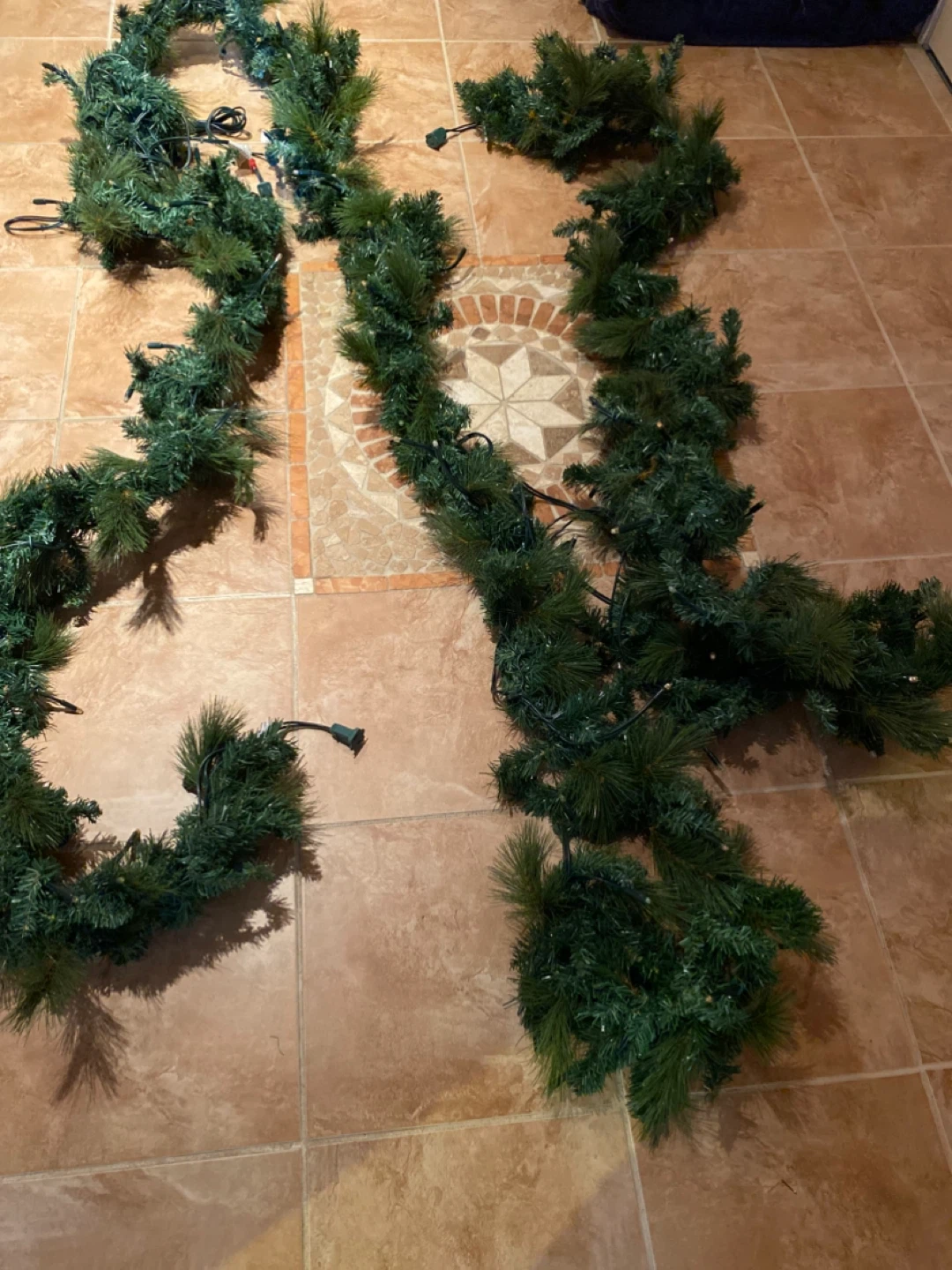 Garland. Christmas x3
