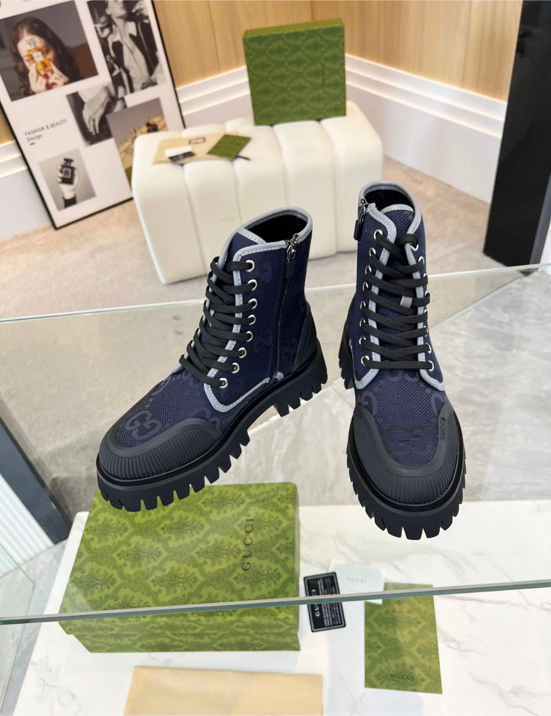 Gucci Men's Ankle Boots