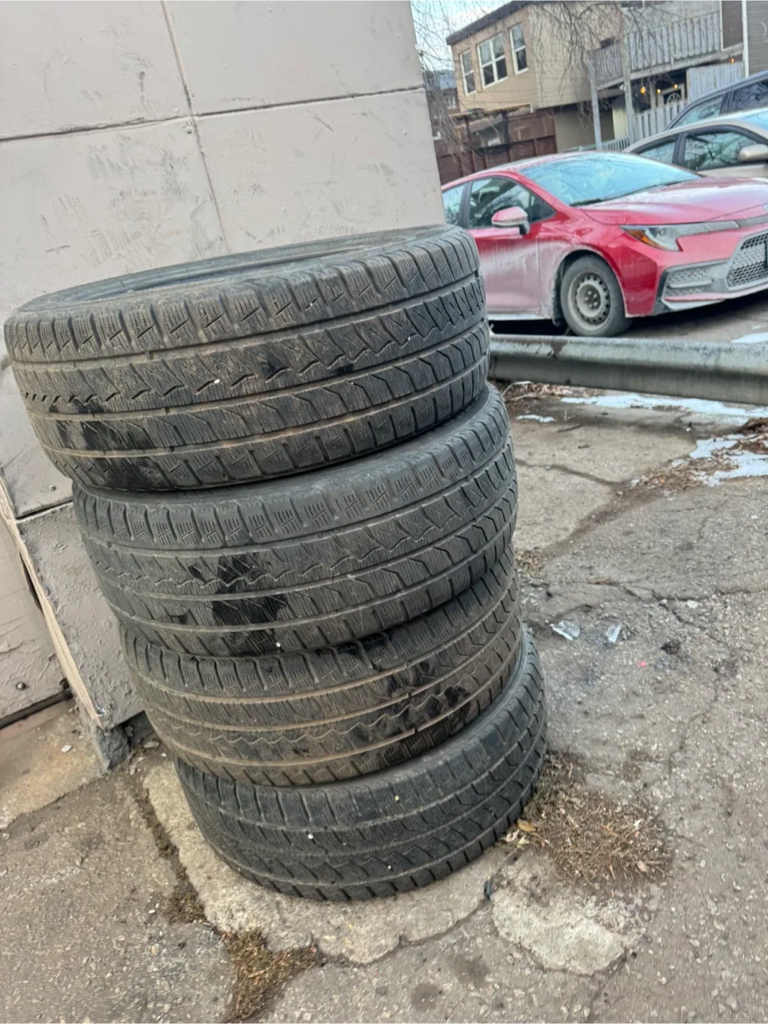 Set of 4 Winter Tires 235/55R18