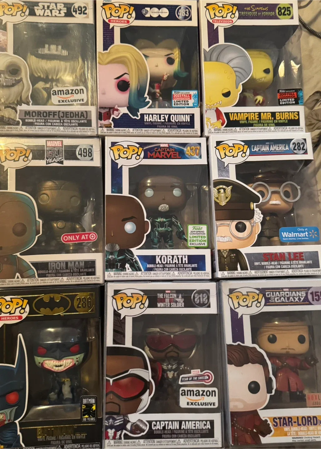 Funko POP! Figures - Marvel, Star Wars, DC