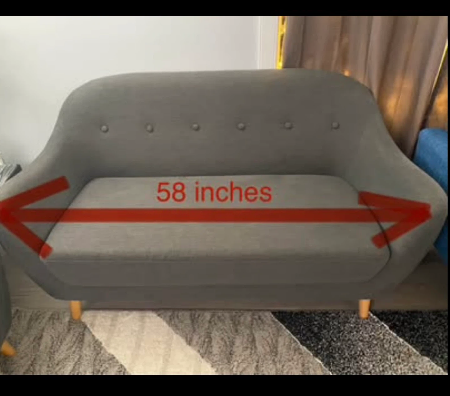 Living Room Set – Sofa, Loveseat & Rug - photo 3
