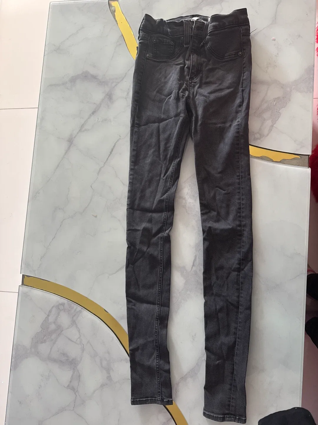 Paige Black Jeans Size 23 -24–8-10