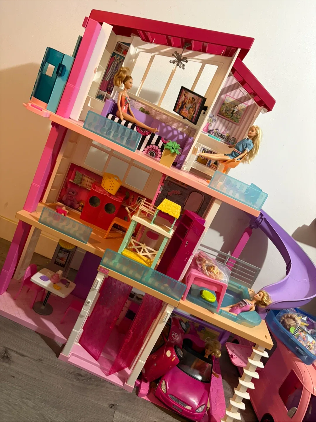 Barbie Dreamhouse etc. $150 & Camper etc. $65 OBO