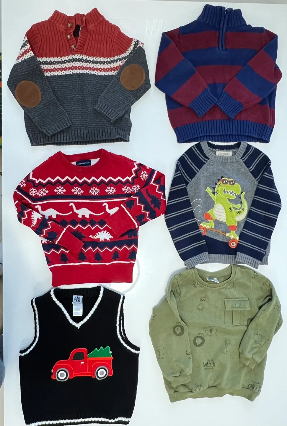 Boys' Sweaters - Size3T