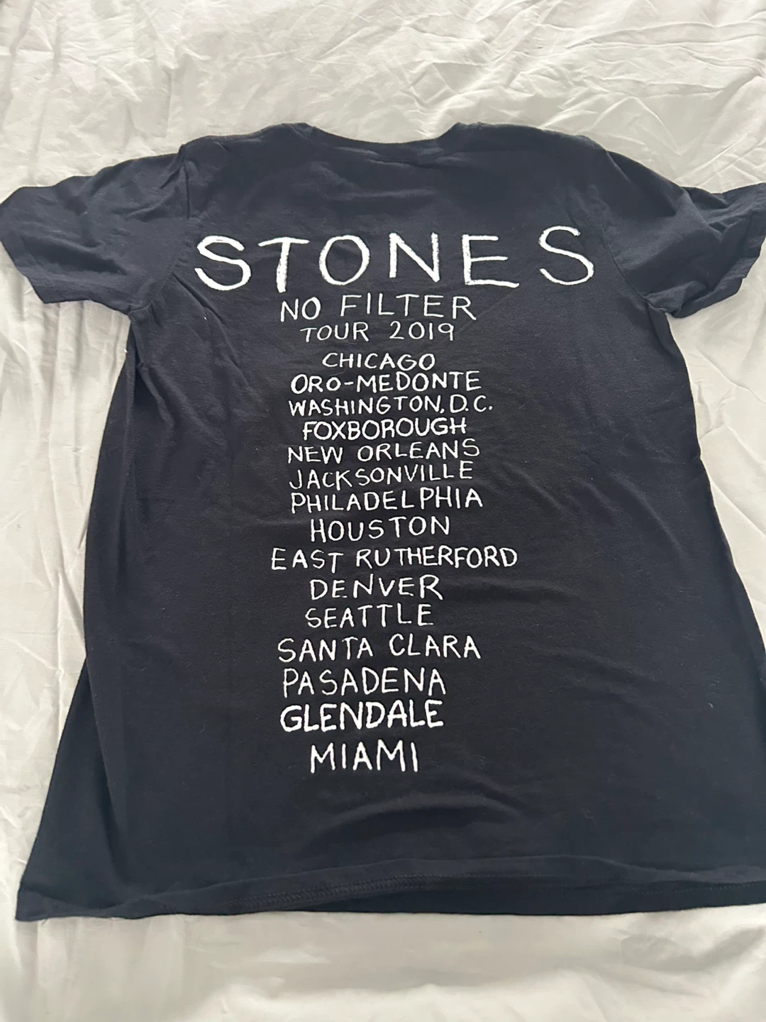 Rolling Stones No Filter Tour 2019 T-Shirt - Size S - photo 3