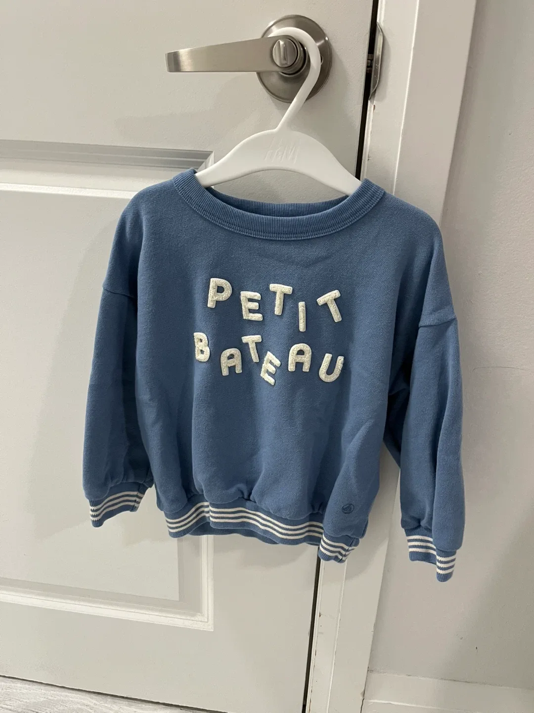Petit Bateau Kids' 2 sweatshirts