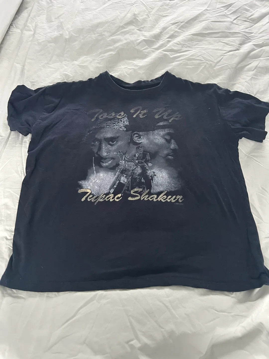 2Pac Tupac Shakur Toss It Up T-Shirt Size S