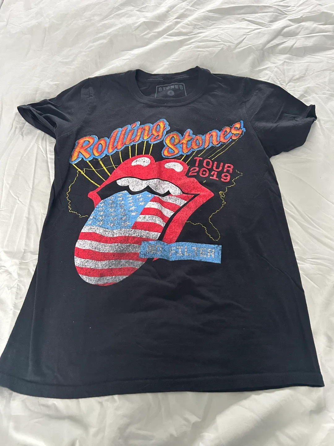 Rolling Stones 2019 Tour T-Shirt - Size S