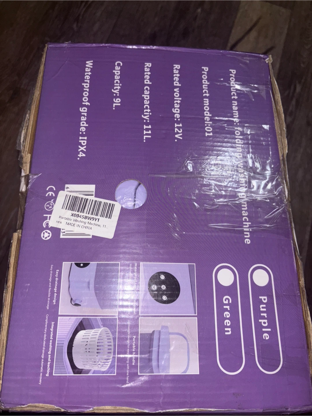 Folding Washing Machine - Portable & Compact - photo 2