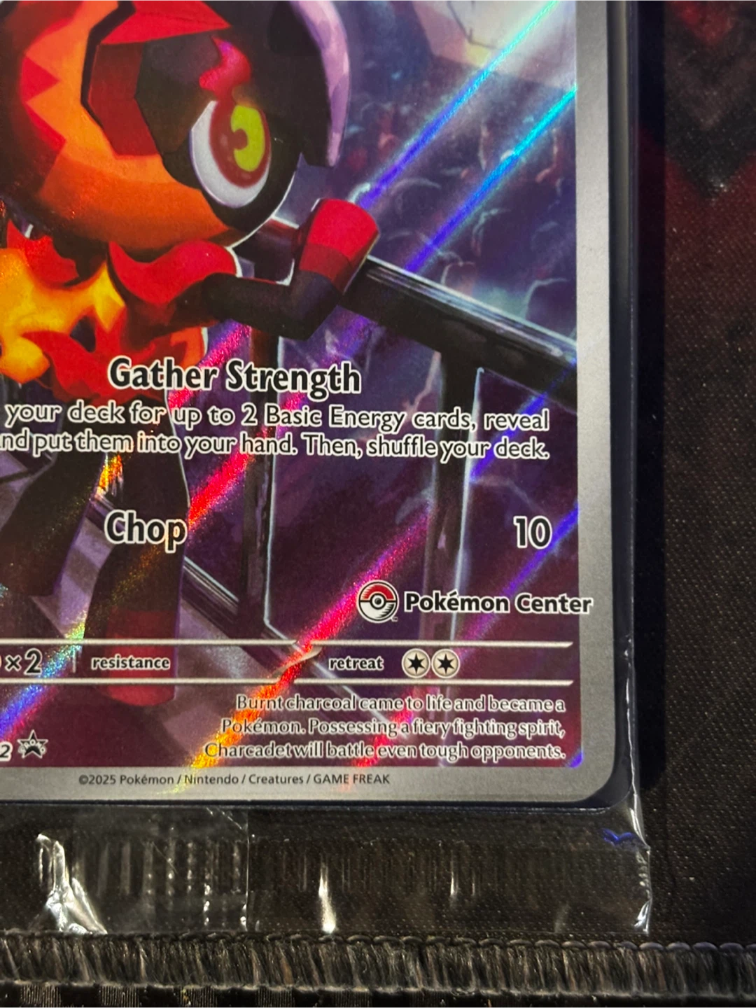 Charcadet 022 Pokemon Center ETB Promo Card - Sealed - photo 2