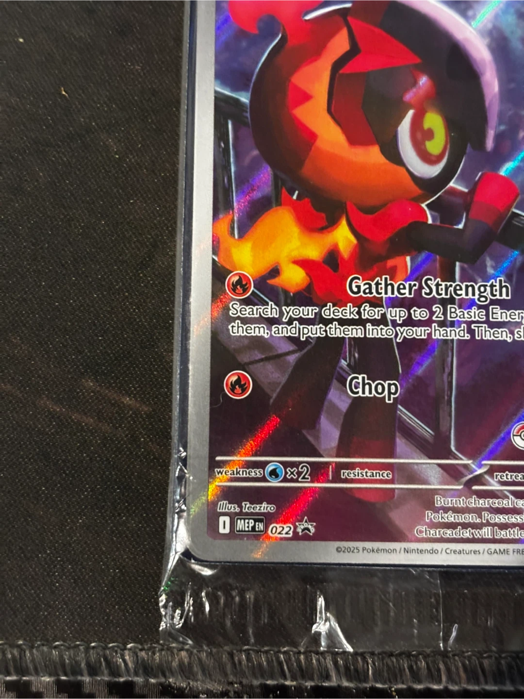 Charcadet 022 Pokemon Center ETB Promo Card - Sealed - photo 5