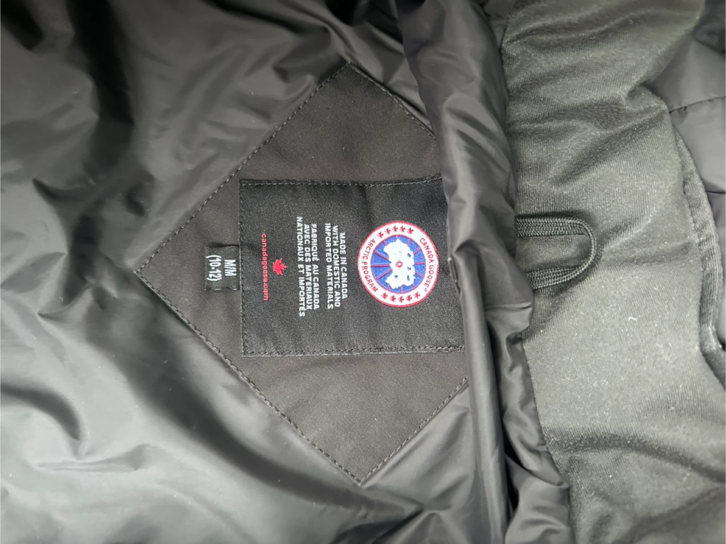 Canada Goose Kids' Parka, Size M (10-12) - photo 2