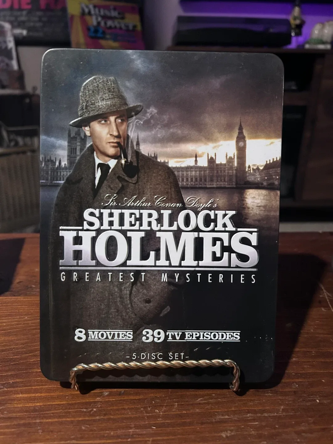 Sherlock Holmes Greatest Mysteries DVD Set (Tin Case)