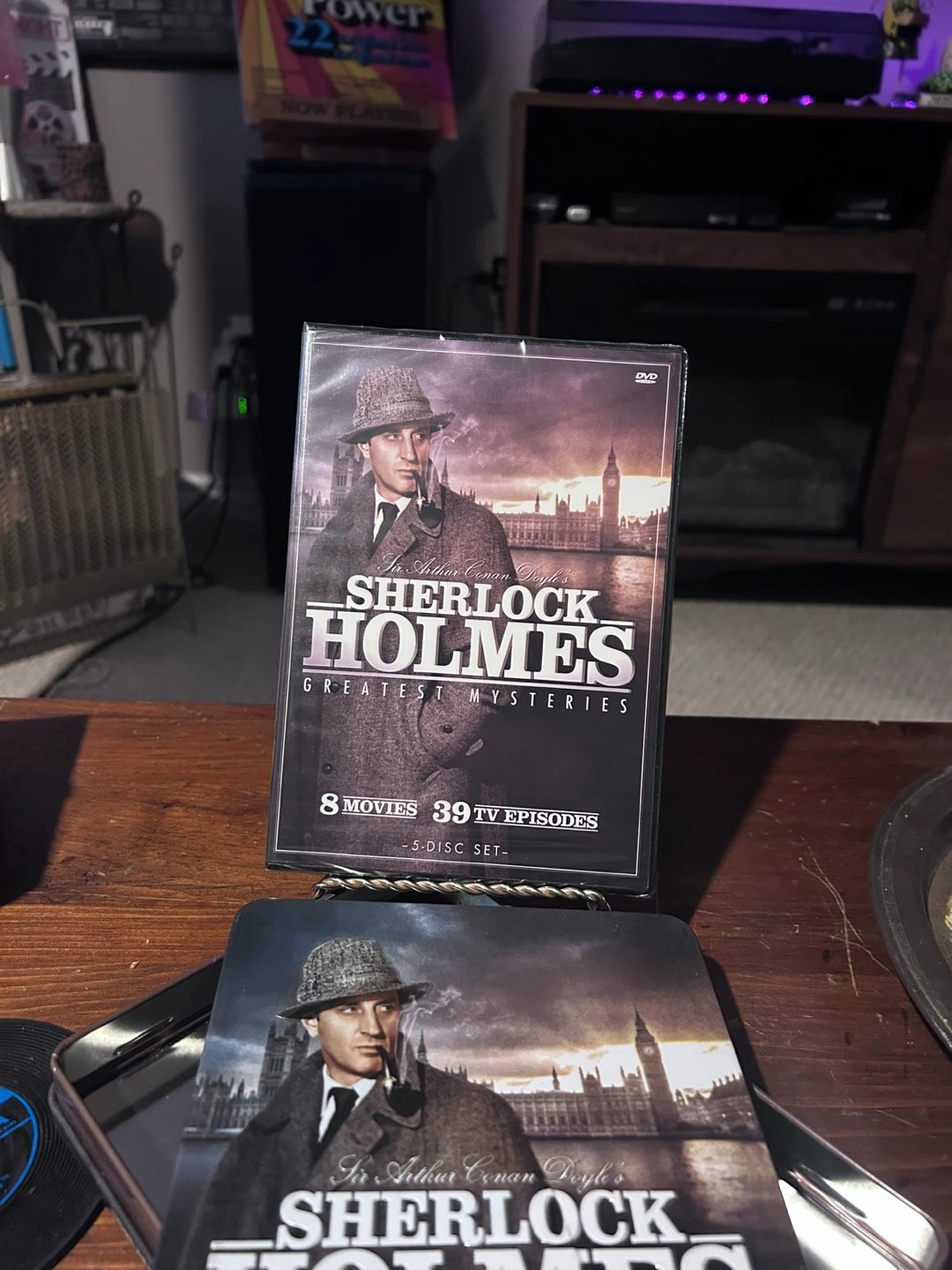 Sherlock Holmes Greatest Mysteries DVD Set (Tin Case) - photo 4