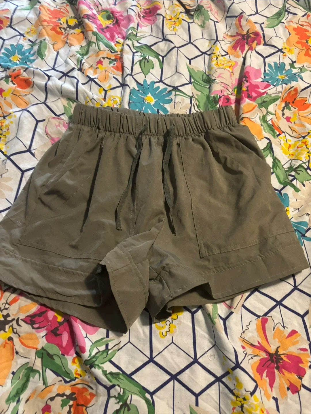 Olive Green Shorts
